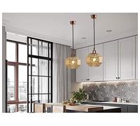 Durable Creative Nordic Light Glass LED Lustre Chambre d'hôtel Restaurant Bar Comptoir Chambre Creative E27 * 7W (Couleur: Gris Fumée), Couleur: Gris Fumée (Couleur: Couleur Sèche)