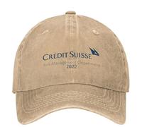 Durable Credit Suisse Logo Casquette de baseball Département de gestion des risques 2022 Femme Homme Protection solaire Chapeau de camionneur Été y2k Casquettes de baseball pour chapeau coupe-vent