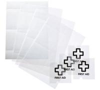 DURABLE Panneau Crystal 105 x 105 mm 10 unités pellicule claire transparente pour P/N: 4820-19 G