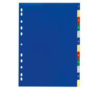 Durable Dividers with Embossed tabs 1-12 High 6750-27 Full Coverage