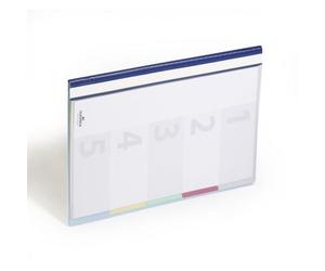 Durable Divisoflex Protège Documents Pvc Bleu