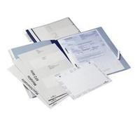 Durable 255606 Dossier d'Organisation pour Documents de Voiture, de Machine Ou de Location, avec Couvertures Et Onglets, Bleu