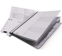 DURABLE Dossier pour gestion du personnel avec rail de suspension A4, Gris, 255510