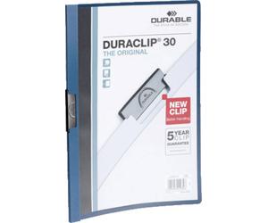 Durable Dossier relié DURACLIP 30 - 2200 220007 DIN A4 bleu foncé