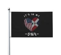 durable Drapeau en polyester République Docan C'est dans mon ADN Drapeau de la République Docan États-Unis Coloré Bannière décorative 3x5 Ft pour balcon,chambres,jardin