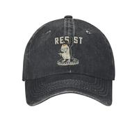 Durable Drôle Résister Pingouin Activisme Soleil Casquette De Baseball Classique Femelle Mâle Lavé Trucker Chapeau Réglable Impression Sport Casquettes De Baseball Cadeau pour Chapeau Coupe-Vent