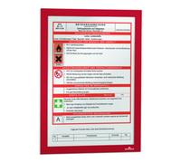 Durable DURABLE Cadre d'information DURAFRAME® A4 2 pièces rouge Quantité:2