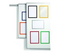 DURABLE Cadre magnétique DURAFRAME 486903 A4 238×324 mm Rouge – Lot de 5