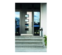 Durable DURABLE Corbeille à papier ronde 17L en métal avec cendrier SAFE argenté Quantité:1