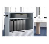 Durable Caisson à tiroirs VARICOLOR 1 SAFE 7601 760127 – multicolore, verrouillable, plastique ABS