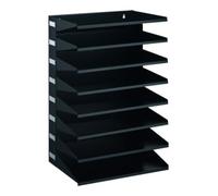 Durable DURABLE Rayonnage de tri 8 pièces A4 336101 noir Quantité:1
