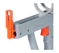 DURABLE Tige de marquage au sol DURALINE EasyTrack S – Applicateur pour aérosols 750 ml – Gris