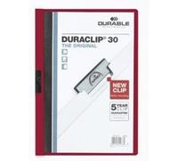 Durable duraclip 30 chemise de présentation à clip bordeaux 2200 31 G