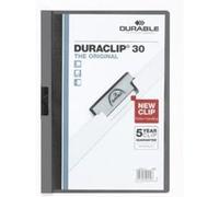Durable duraclip 30 chemise de présentation à clip gris anthracite 2200 57 G
