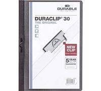 Durable Duraclip 30 Chemise de présentation à clip Noir