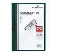 Durable duraclip 30 chemise de présentation à clip vert pétrole 2200 32 G