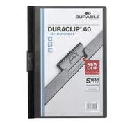 Durable DURACLIP 60 A4 Clip Folder Holds up to 60 Sheets of A4 Paper Robust