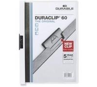 Durable duraclip 60 chemise de présentation à clip blanc 2209 02 G