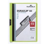 Durable duraclip 60 chemise de présentation à clip vert 2209 05 G