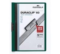 Durable duraclip 60 chemise de présentation à clip vert foncé 2209 32 G