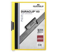 Durable Duraclip 60 Protège Documents Jaune