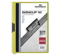 Durable DuraClip Original 60 A4 Vert, 310 mm, 219 mm, Vert