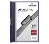 Durable Duraclip Protège Documents Bleu