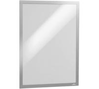 Durable DURAFRAME Self-Adhesive Magnetic Frame A3 Format In Silver Pack of 1