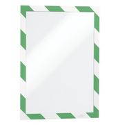 Durable Duraframe Cadre Magnétique A4 Vert Et Blanc
