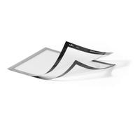 DURABLE Cadre d'affichage Duraframe Magnétique Plus – Lot de 2 A4 Argent