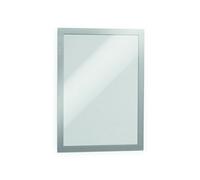 Durable Duraframe Magnétique Plus Lot de 2 Cadres d'Affichage A4 Argent