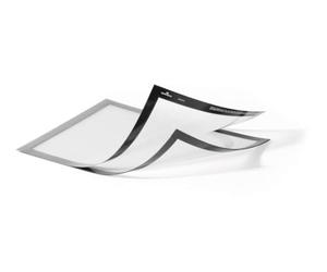 Durable Duraframe Magnétique Plus Lot de 2 Cadres d'Affichage A4 Argent