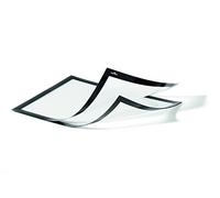 Durable Duraframe Magnétique Plus Lot de 2 Cadres d'Affichage A4 Noir