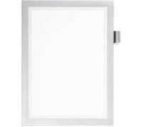 Durable 499323 DURAFRAME NOTE A4 - 4993 Cadre d'information autocollant DIN A4 argent (l x H) 238 mm x 324 mm 1 pc(s)