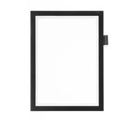 Durable DURAFRAME Note Self-Adhesive Magnetic Frame A4 Format in Black Pack