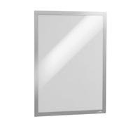 Durable DURAFRAME Self-Adhesive Magnetic Frame A3 Format In Silver Pack of 1