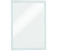 Durable Duraframe Support Mural/Cadre d'Affichage Adhésif A4 Blanc Lot de 2