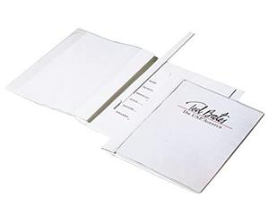 Durable Duraplus de Luxe 258901 Lot de 25 Porte-Vues Transparent Blanc