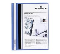 Durable Duraplus Protège Documents Bleu Et Transparent
