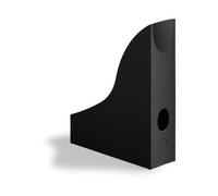 Durable ECO porte-magazines Plastique Noir