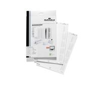 DURABLE Einsteckschilder fr Namensschilder, 65 x 30 mm weiá, mit Microperforation, glatte Kanten, geeignet fr Laser-, Inkjet-, Matrixdrucker und Kopierer, leichtes Trennen der Einsteckschilder, auf 20 DIN A4 B”gen Inhalt: 360 Schilder (1423-02)