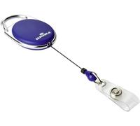 Durable Porte-carte d'identité JOJO STYLE 8324 – Enrouleur 80 cm bleu foncé – Boîte de 10