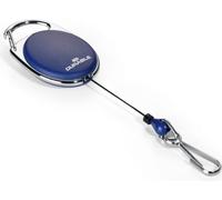 DURABLE Enrouleur STYLE avec mousqueton, Bleu foncé, 832707
