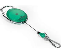 DURABLE Enrouleur STYLE avec mousqueton, Vert, 832705