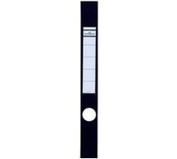 Durable 809101 Sachet de 10 Porte-Étiquettes Adhésifs pour Classeurs Ordofix 40 mm Noir