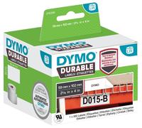 Durable Étiquettes 59 x 102mm Noir sur Blanc, 1 X 300 - 1933088