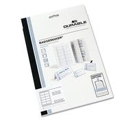 DURABLE Planches d'impression A4 pour 200 badges 54 x 90 mm