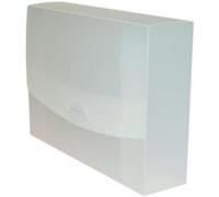 DURABLE Fichier pour cartes de visite Visifix 248123 Rotatif 400 cartes Index 25 touches Argent