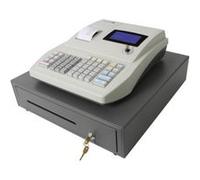 Durable 241623 Telindex Flip Fichier Répertoire Rotatif pour 500 Fiches Pré-Imprimées avec Index 25 Touches Argent/Bleu