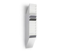 Durable Flexiboxx Présentoir À Livres 12 Étagères Blanc